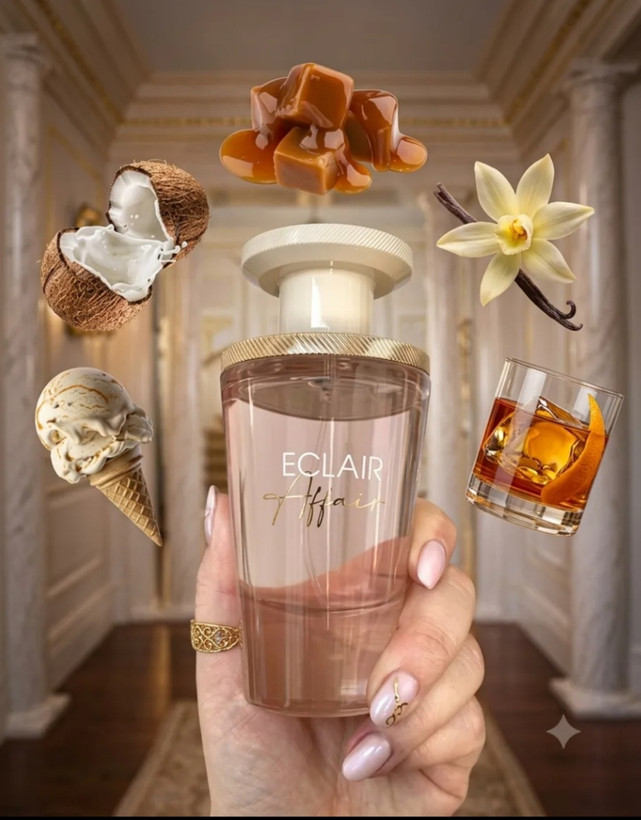 عطر و ادکلن اکلایر افیر از شرکت فرنچ اونیو الهام گرفته از بایانکو لته ضمانت Original حجم 100ml