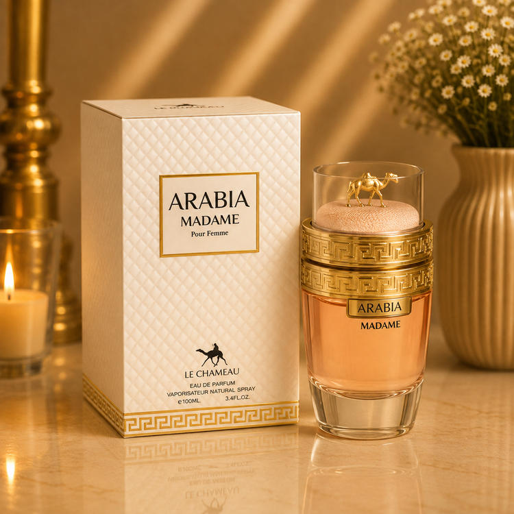 عطر و ادکلن عربیا مادام از شرکت له شامو الهام گرفته از کوکو شنل مادمازل ضمانت Original حجم 100ml