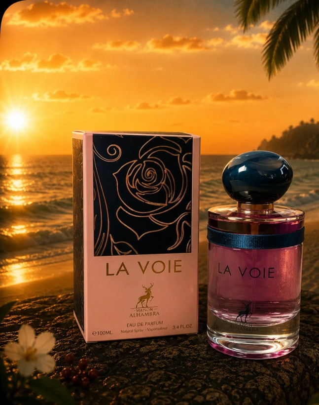 ادکلن لاووی از شرکت الحمبرا الهام گرفته از مای وی ضمانت Original حجم 100ml