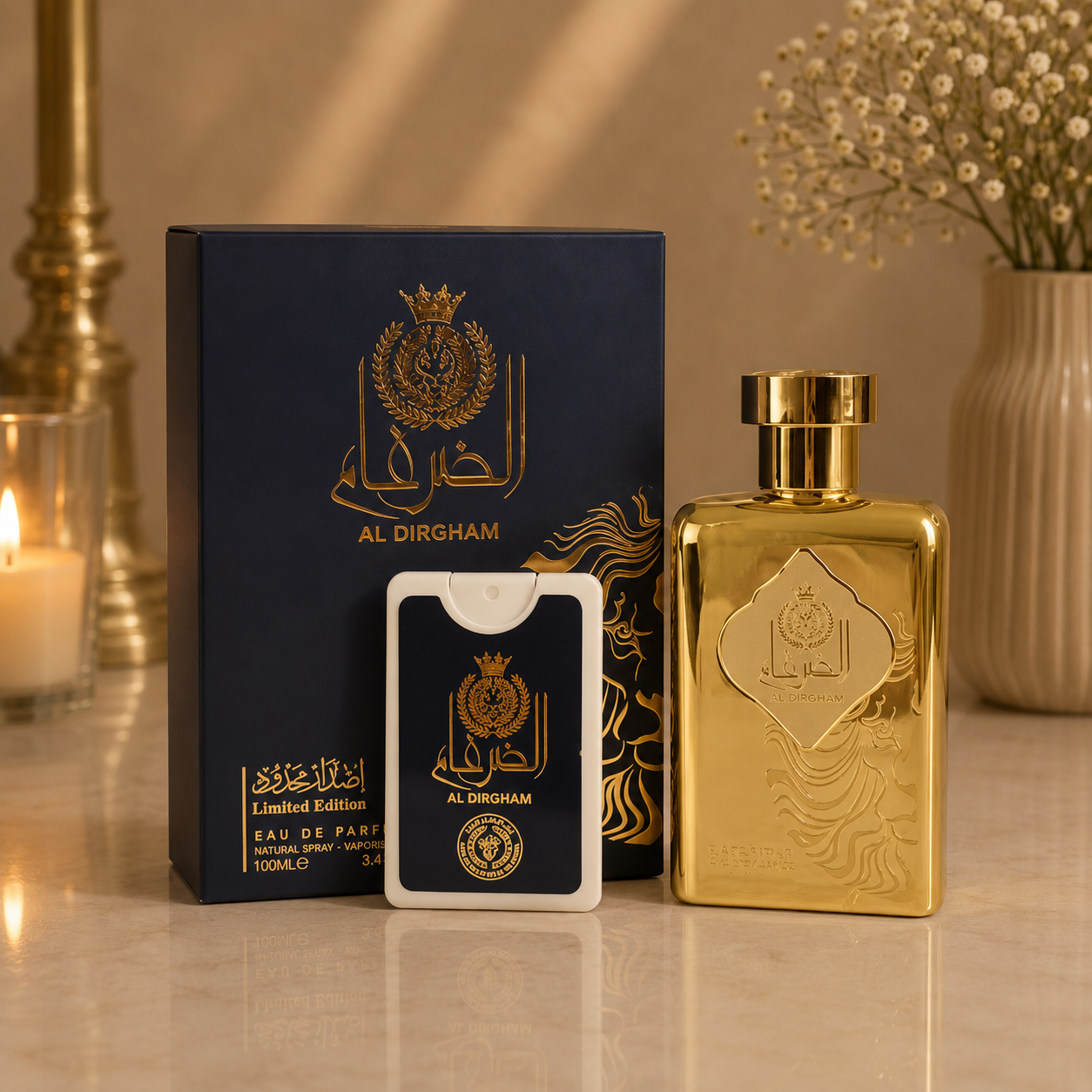 عطر و ادکلن الضرغام ارض الزعفران لمیتد ادیشن ضمانت Original به اضافه تستر حجم 100ml
