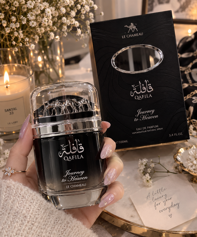 عطر و ادکلن قافله جورنی تو هِون (Qafila Journey to Heaven) از برند له شامو با حجم ۱۰۰ میل