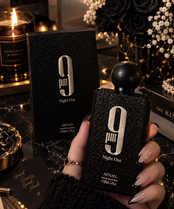 عطر و ادکلن 9PM Night Out ناین پی ام نایت اوت از برند افنان حجم Original 100ml
