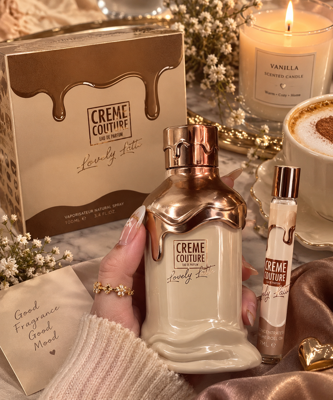 عطر و ادکلن کرم کوتور لاولی لته از برند امپر ضمانت Original به اضافه تستر حجم 100ml