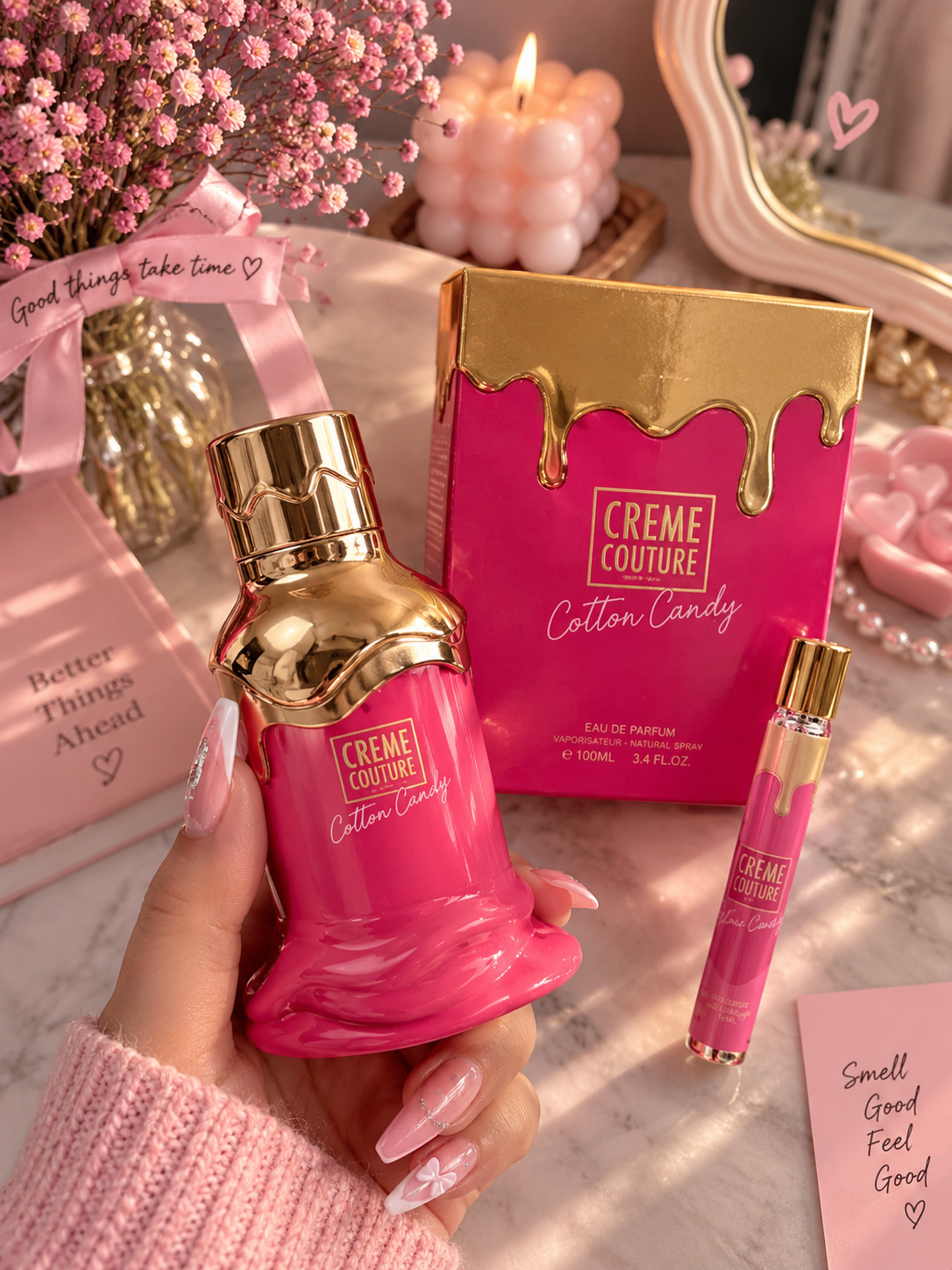 عطر و ادکلن کرم کوتور کاتن کندی از برند امپر ضمانت Original به اضافه تستر حجم 100ml