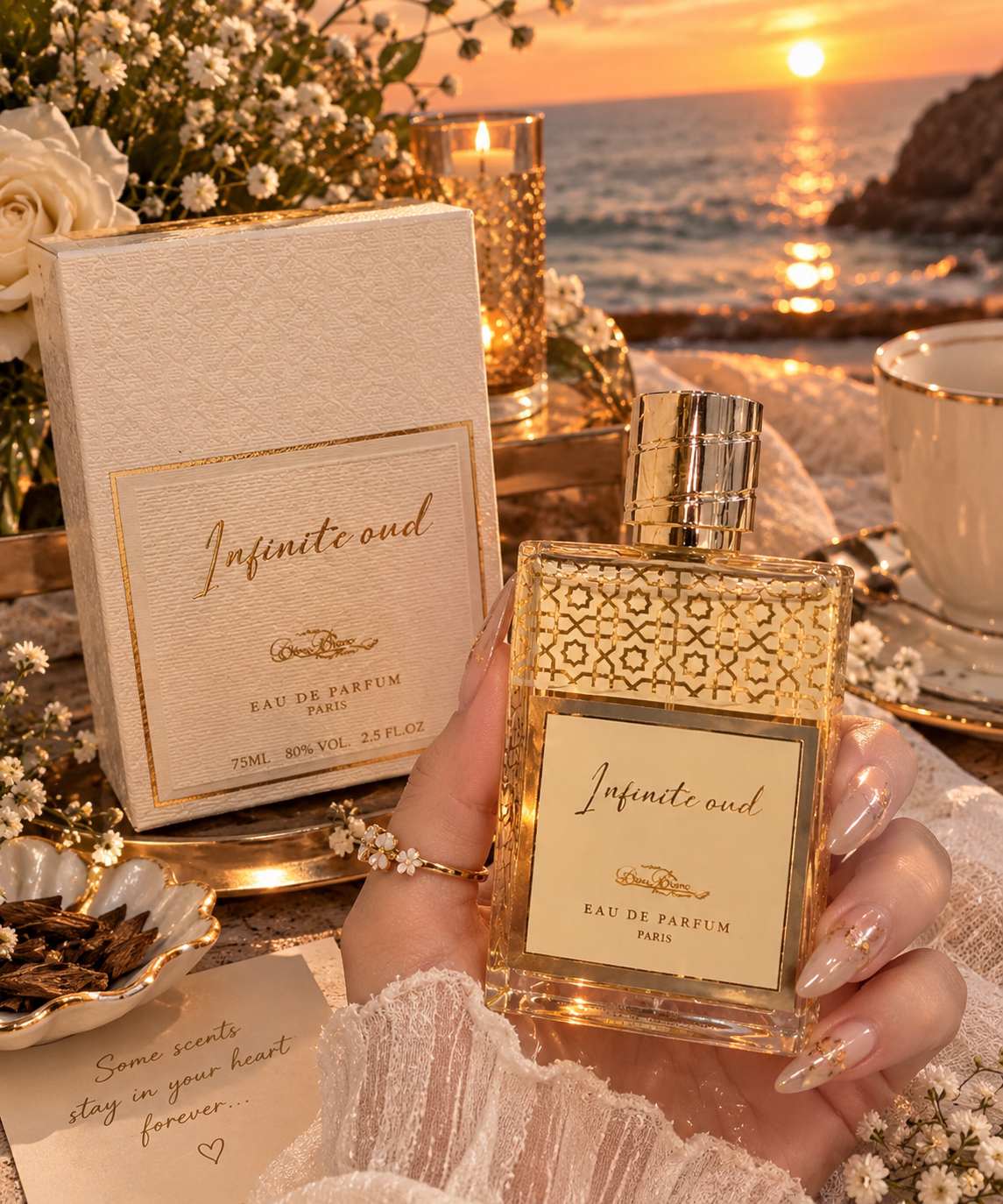 عطر و ادکلن اینفینیتی عود از برند بلو بلانک فرانسه ضمانت Original حجم 75ml