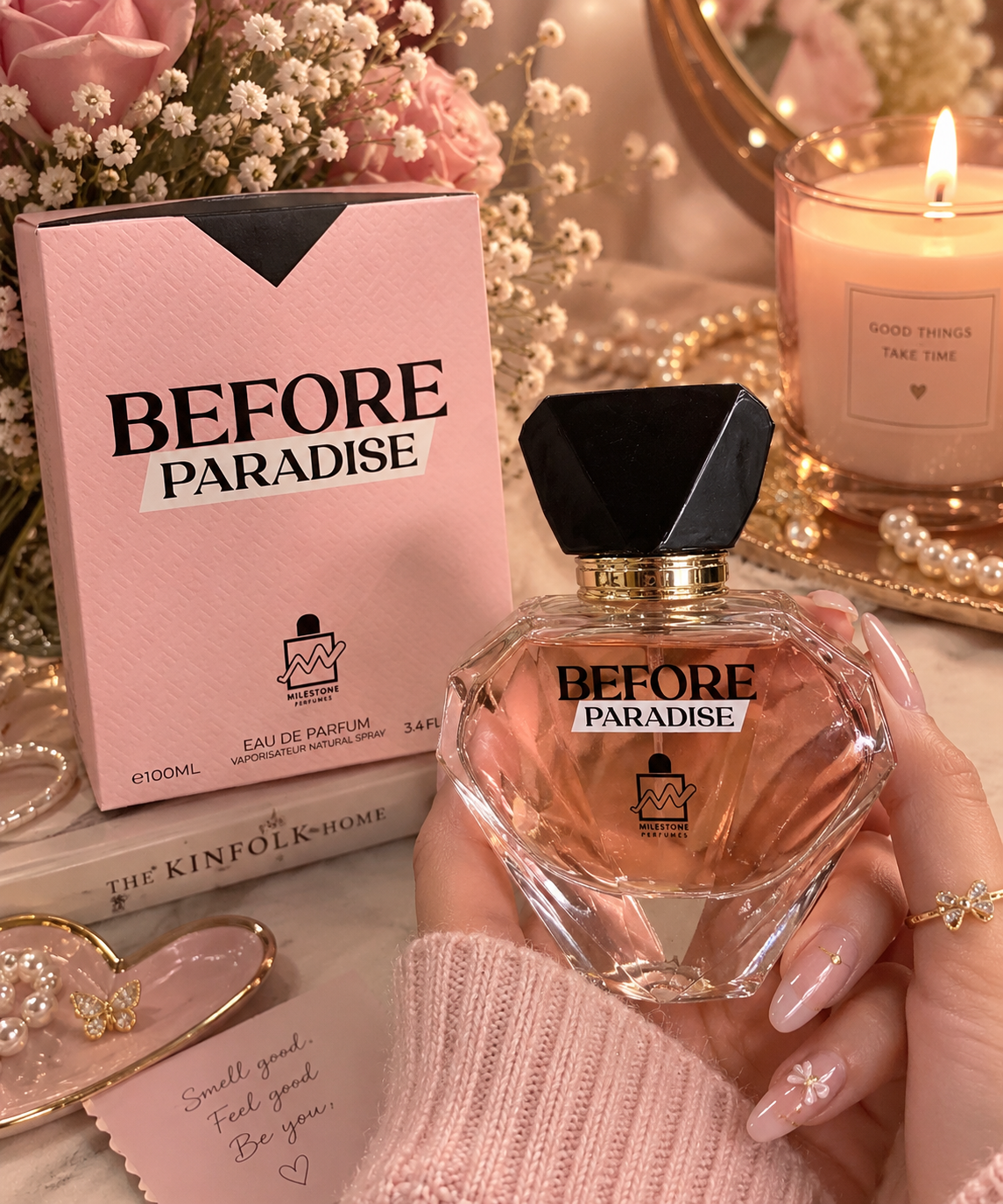 عطر و ادکلن بیفور پارادایس از برند امپر الهام گرفته از پرادا پارادوکس ضمانت Original حجم 100ml