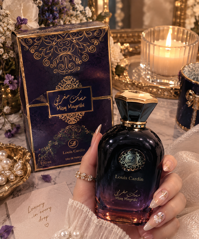 عطر و ادکلن مسک مغربی از برند لوئیس گاردین با حجم ۱۰۰ میل ضمانت اورجینال